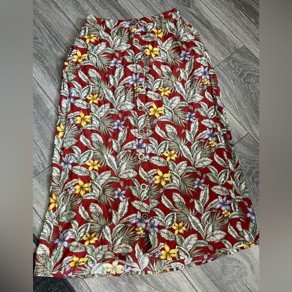 Floral skirt